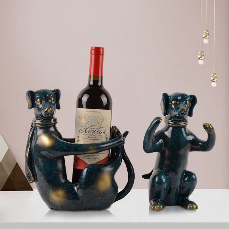 Home Wine Rack Decoration European Luxury Home Living Room - DigiVirt