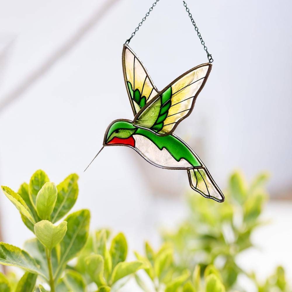 Hummingbird Sun Catcher Wall Window Hangings Unique Gifts for Hummingbird Lover - DigiVirt
