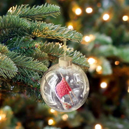 Knitting Christmas Ornament Handmade Christmas Tree Decorations Cute Christmas Decor Gifts - DigiVirt