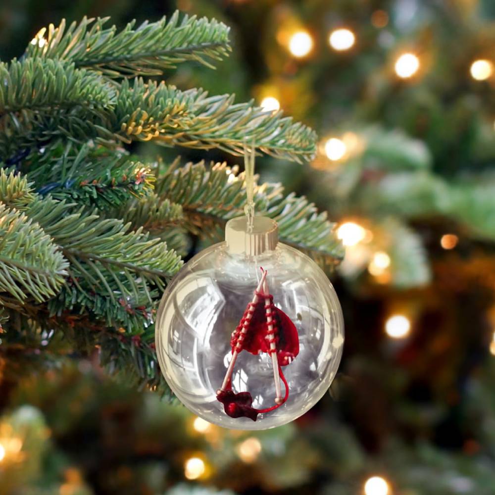 Knitting Christmas Ornament Handmade Christmas Tree Decorations Cute Christmas Decor Gifts - DigiVirt