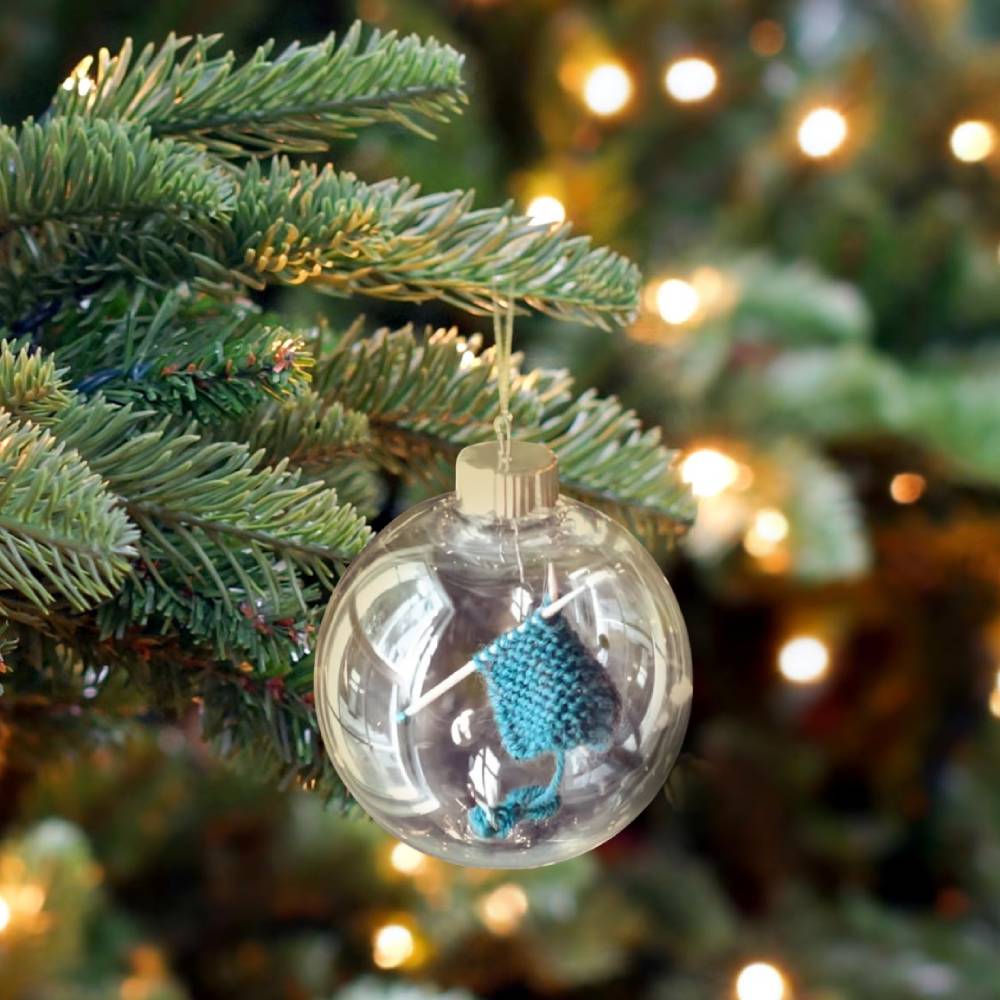 Knitting Christmas Ornament Handmade Christmas Tree Decorations Cute Christmas Decor Gifts - DigiVirt