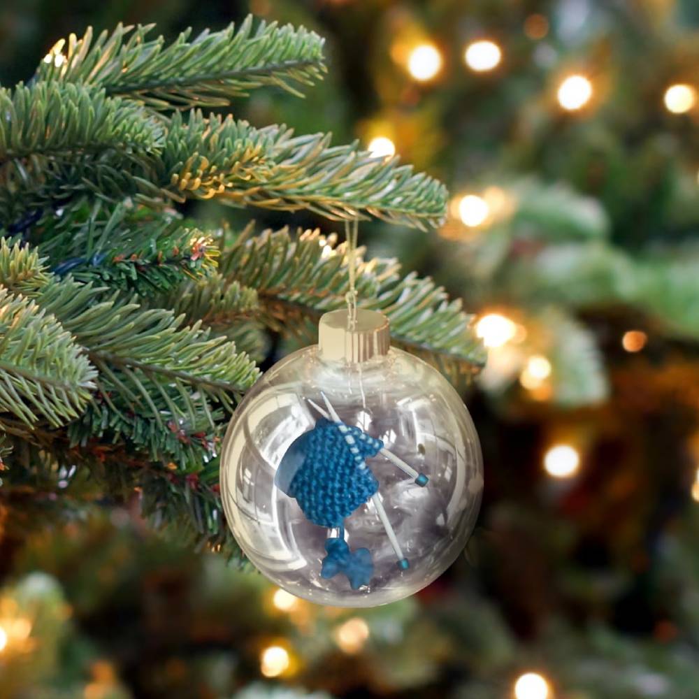 Knitting Christmas Ornament Handmade Christmas Tree Decorations Cute Christmas Decor Gifts - DigiVirt