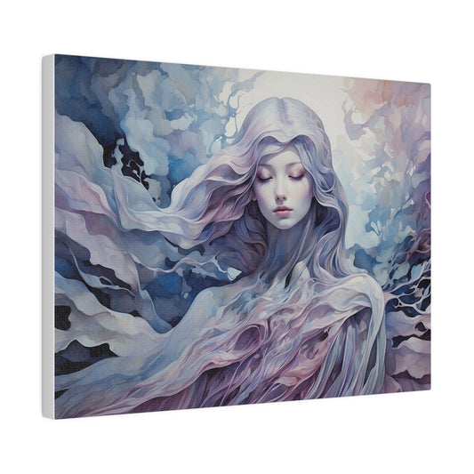 Matte Canvas Wall Art of ethereal woman - (Stretched, 0.75") - DigiVirt