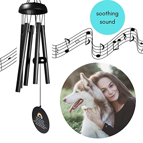 Memorial Wind Chimes - Sympathy Wind Chimes - Wind Chimes for Loss of Loved One - Wind Chimes for Loss of Loved One Prime - Grief Gifts - Soothing Tones - Bereavement - Bronze 29” - DigiVirt