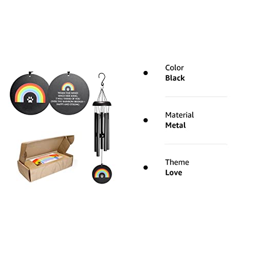 Memorial Wind Chimes - Sympathy Wind Chimes - Wind Chimes for Loss of Loved One - Wind Chimes for Loss of Loved One Prime - Grief Gifts - Soothing Tones - Bereavement - Bronze 29” - DigiVirt