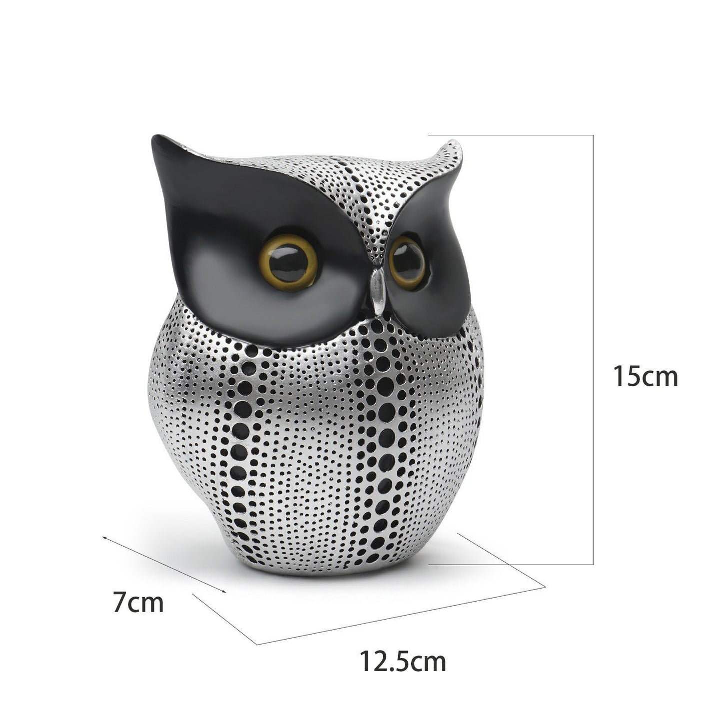 Minimalist Owl Resin Home Decoration - DigiVirt