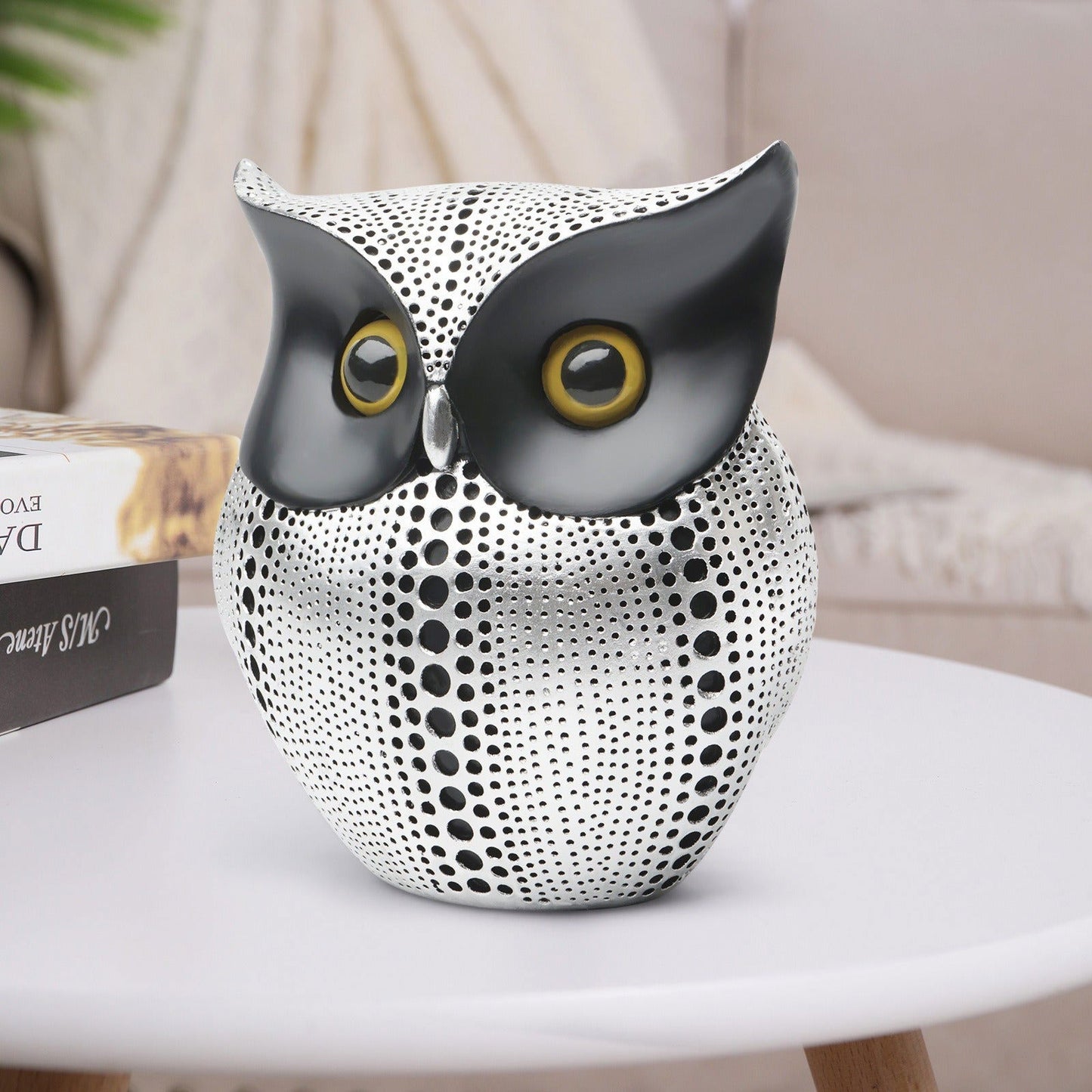Minimalist Owl Resin Home Decoration - DigiVirt