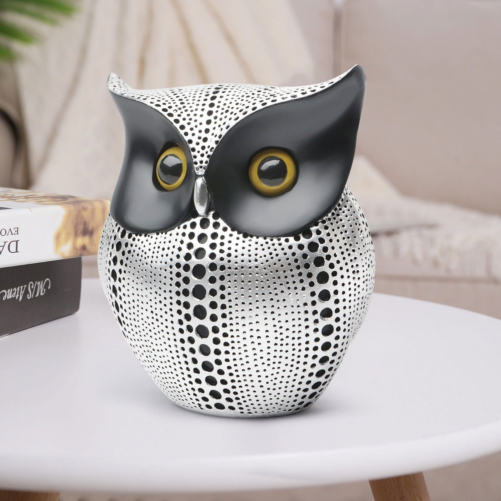 Minimalist Owl Resin Home Decoration - DigiVirt