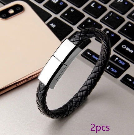 New Bracelet Charger USB Charging Cable Data Charging Cord For IPhone14 13 Max USB C Cable For Phone Micro Cable - DigiVirt