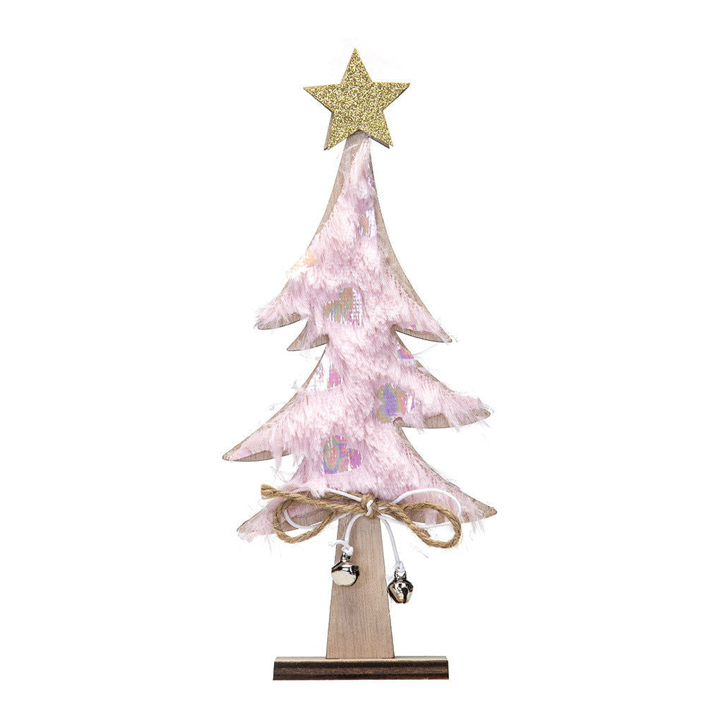 New Christmas Decorations DIY Christmas Wooden Ornaments Christmas Tree Bar Window Ornaments Christmas Gifts - DigiVirt