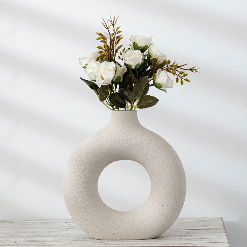 New Style Biscuit Vase Frosted Particle Flower Arranging Device - DigiVirt