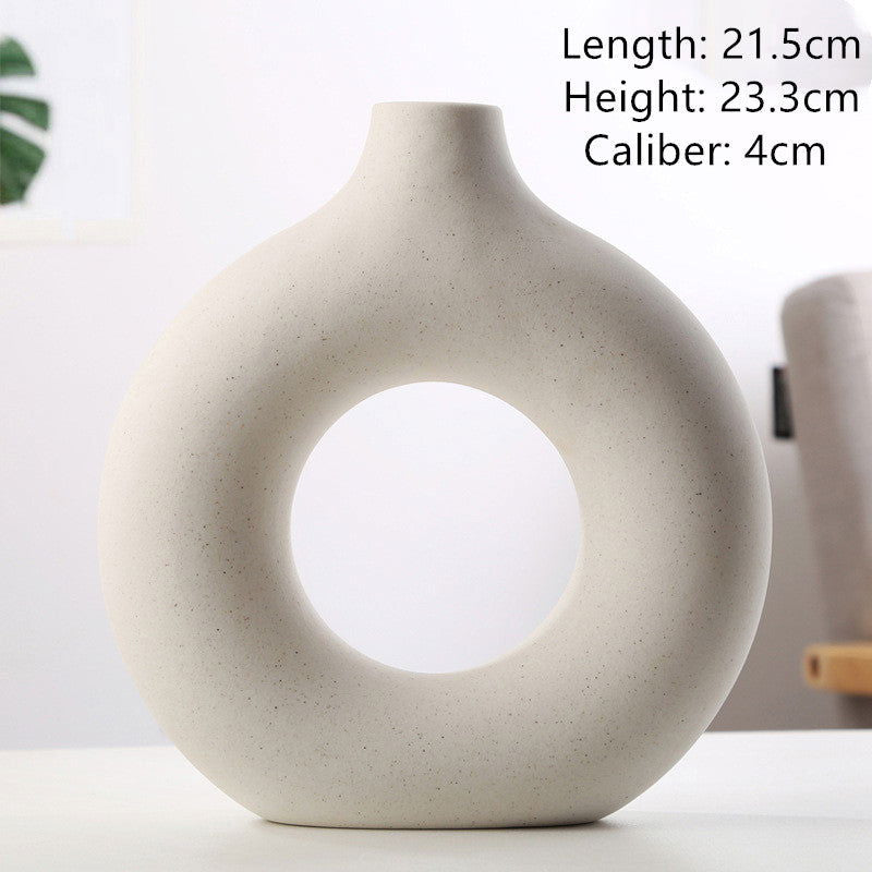 New Style Biscuit Vase Frosted Particle Flower Arranging Device - DigiVirt