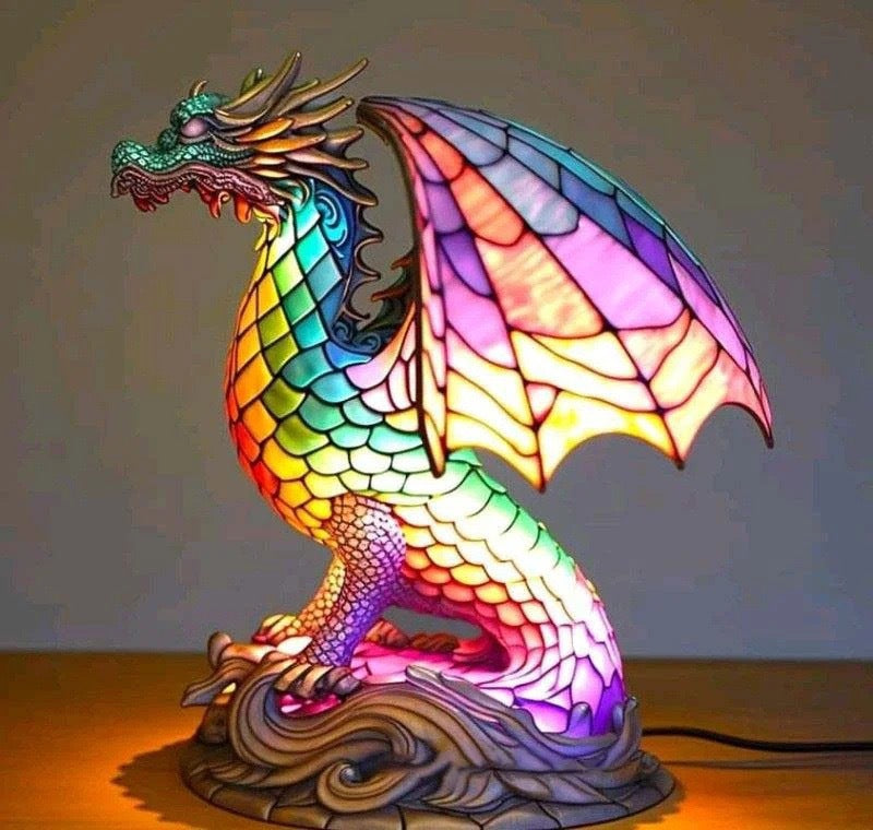 Magic Color Exotic Animal Lamp Image Sculpture Color Light Design Usb Plug Light Switch Ornaments