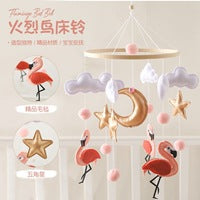 Baby Bed Bell Children's Coax Bed Head Rattle Baby Soothing Wind Chimes Bed Hanging Toys Baby Rattle