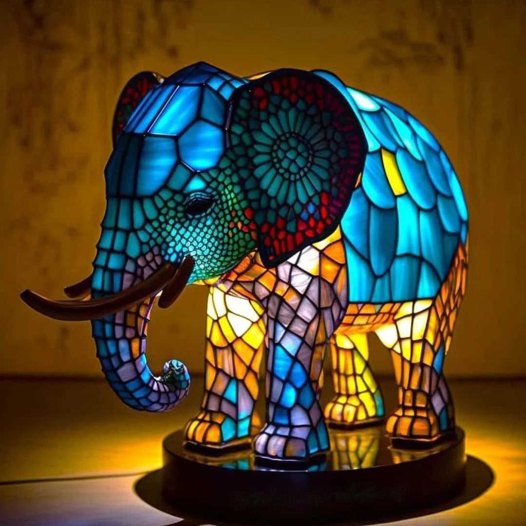 Magic Color Exotic Animal Lamp Image Sculpture Color Light Design Usb Plug Light Switch Ornaments