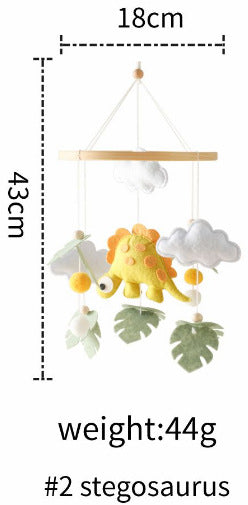 Baby Bed Bell Children's Coax Bed Head Rattle Baby Soothing Wind Chimes Bed Hanging Toys Baby Rattle