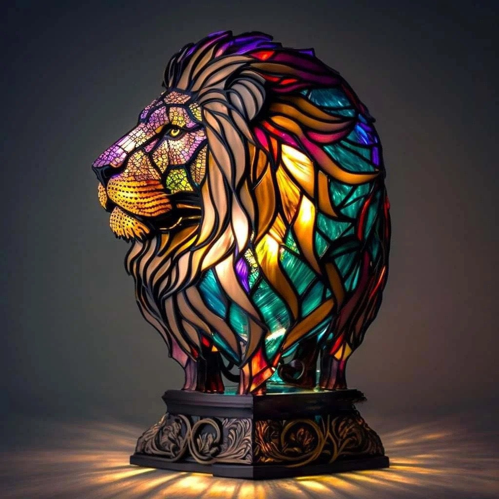 Magic Color Exotic Animal Lamp Image Sculpture Color Light Design Usb Plug Light Switch Ornaments