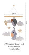 Baby Bed Bell Children's Coax Bed Head Rattle Baby Soothing Wind Chimes Bed Hanging Toys Baby Rattle