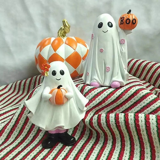 Halloween Target Bootiful Ghost Pumpkin Ghost Resin Statue Ghost Hug Ornament