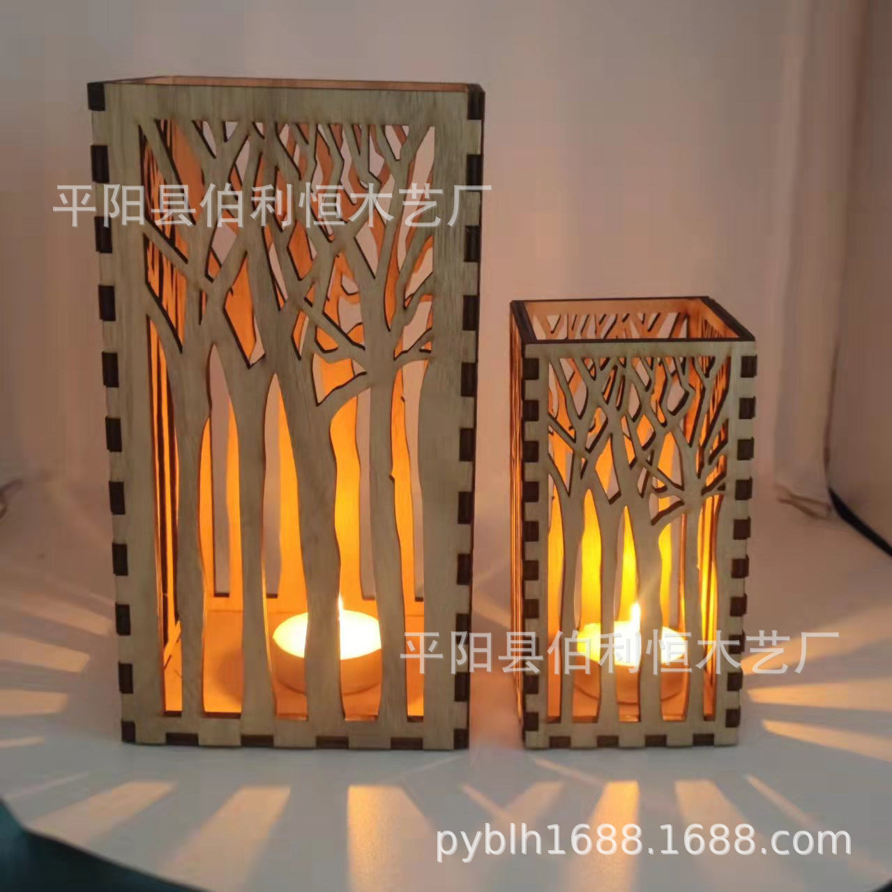 Wooden Lantern Candle Holder Wooden Lantern Candle Holder Desktop Decorative Ornaments