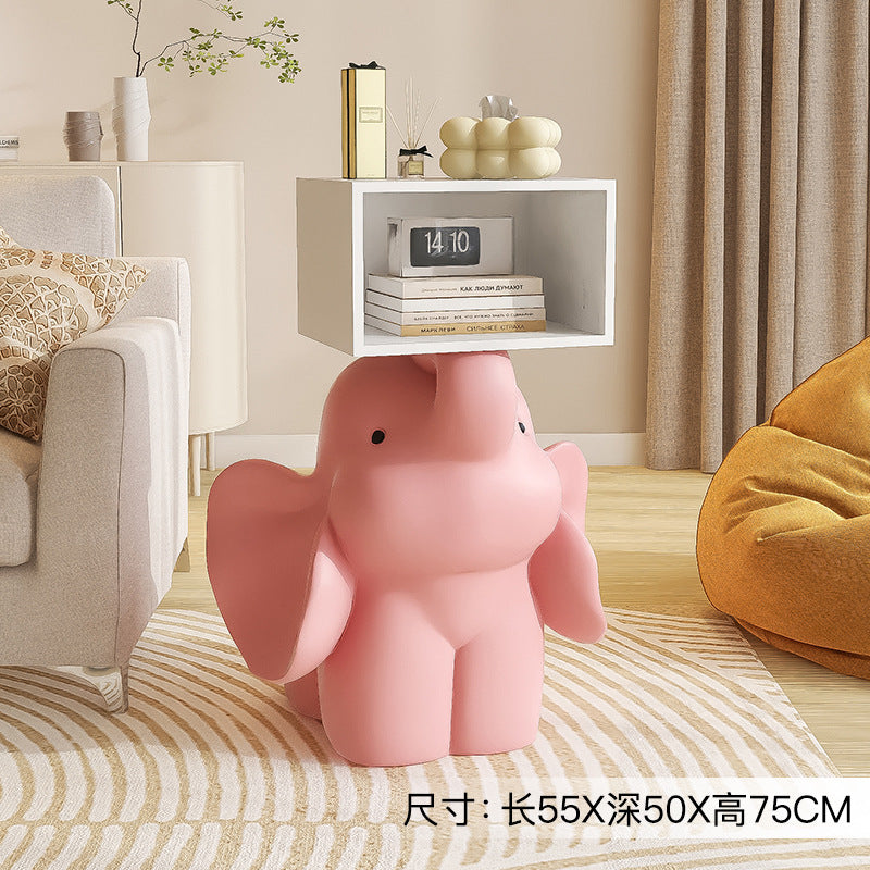 Cartoon Bear Children's Room Bedroom Bedside Cabinet Storage Cabinet Ornaments Living Room Sofa Side Home Decorations