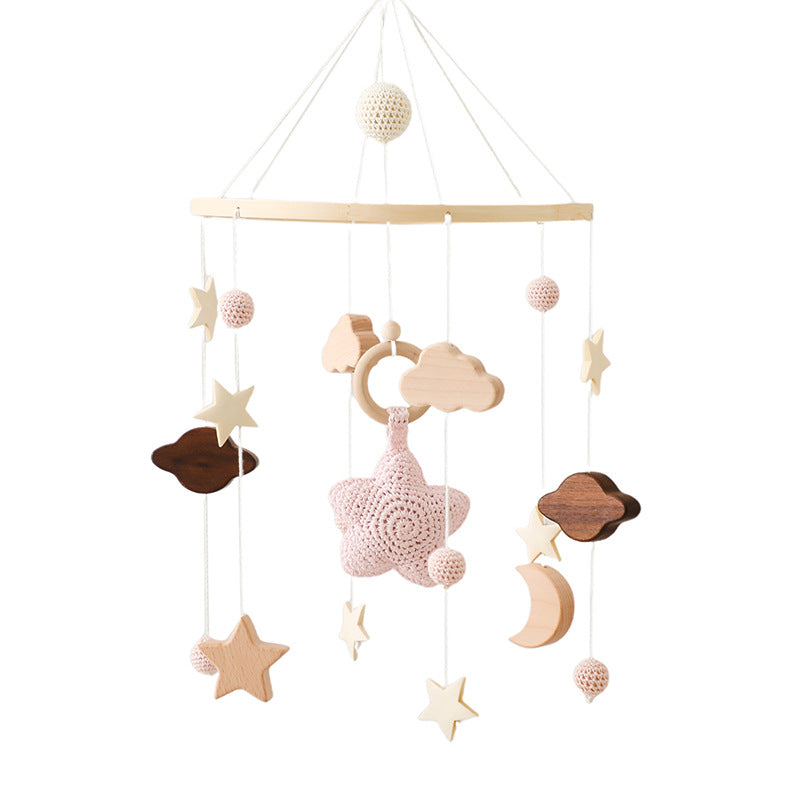 Baby Bed Bell Children's Coax Bed Head Rattle Baby Soothing Wind Chimes Bed Hanging Toys Baby Rattle