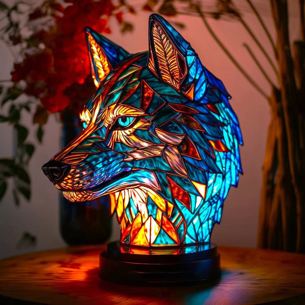 Magic Color Exotic Animal Lamp Image Sculpture Color Light Design Usb Plug Light Switch Ornaments