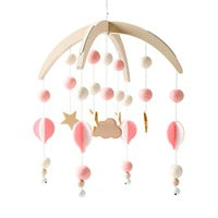 Baby Bed Bell Children's Coax Bed Head Rattle Baby Soothing Wind Chimes Bed Hanging Toys Baby Rattle