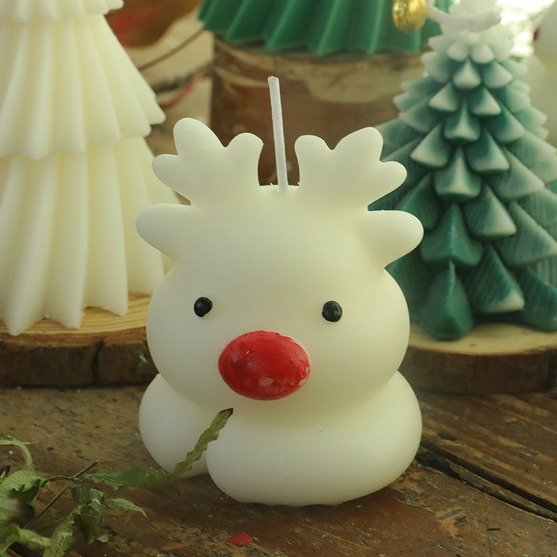 Handmade Scented Candle Sample Creative Handmade Birthday Gift Ornaments Cute Strawberry Shape Accompanying Gift Scented Candle