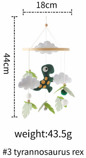 Baby Bed Bell Children's Coax Bed Head Rattle Baby Soothing Wind Chimes Bed Hanging Toys Baby Rattle