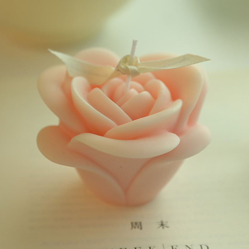Handmade Scented Candle Sample Creative Handmade Birthday Gift Ornaments Cute Strawberry Shape Accompanying Gift Scented Candle