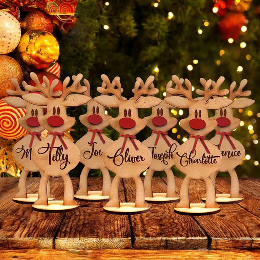 Personalized Freestanding Reindeer Personalized Freestanding Reindeer