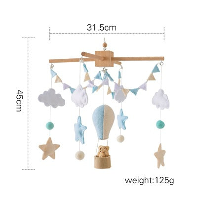 Baby Bed Bell Children's Coax Bed Head Rattle Baby Soothing Wind Chimes Bed Hanging Toys Baby Rattle