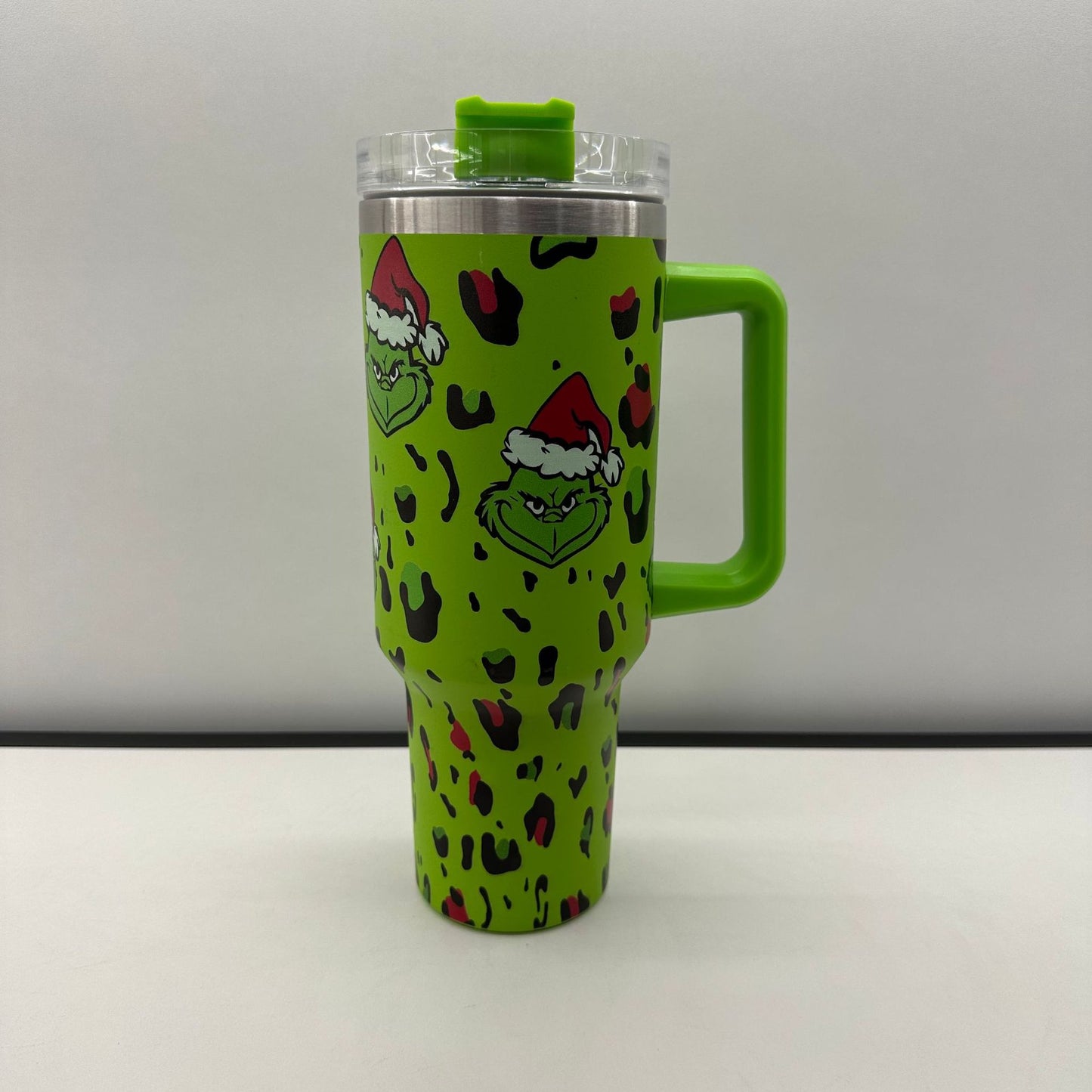 Christmas Grinch Generation 40oz Car Ice Cup 304 Stainless Steel Thermos Cup