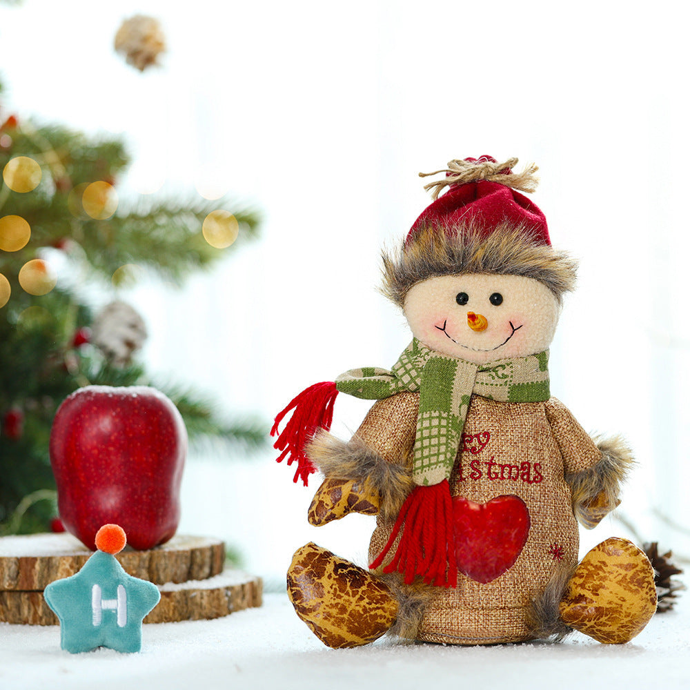 Christmas Apple Bag Christmas Decorative Fruit Bag