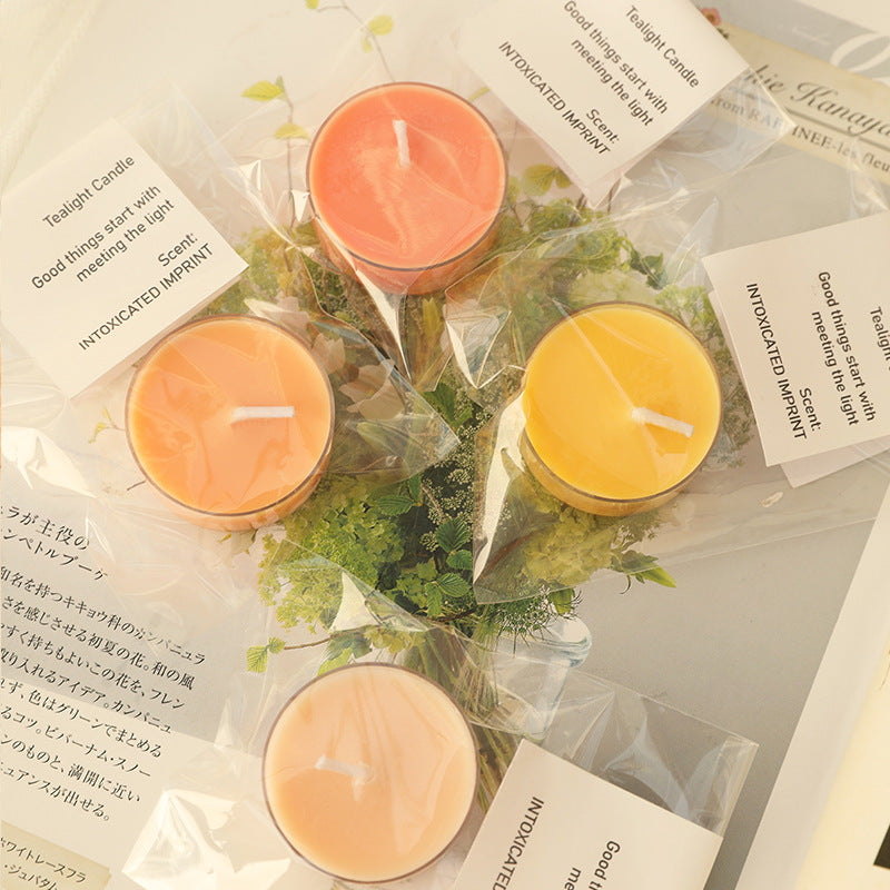 Handmade Scented Candle Sample Creative Handmade Birthday Gift Ornaments Cute Strawberry Shape Accompanying Gift Scented Candle