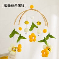 Baby Bed Bell Children's Coax Bed Head Rattle Baby Soothing Wind Chimes Bed Hanging Toys Baby Rattle