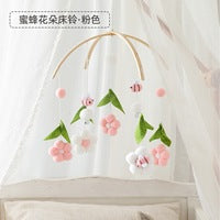 Baby Bed Bell Children's Coax Bed Head Rattle Baby Soothing Wind Chimes Bed Hanging Toys Baby Rattle