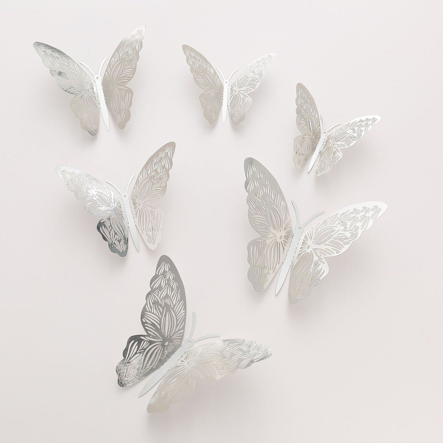 Butterfly 3D Wall Decor Living Room Wall Decoration Hollow Stickers Festival Layout Cartoon Creative Stickers