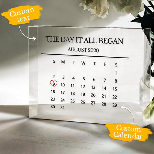 Ornamented anniversary gifts that can be customized with special dates and copywriting - DigiVirt