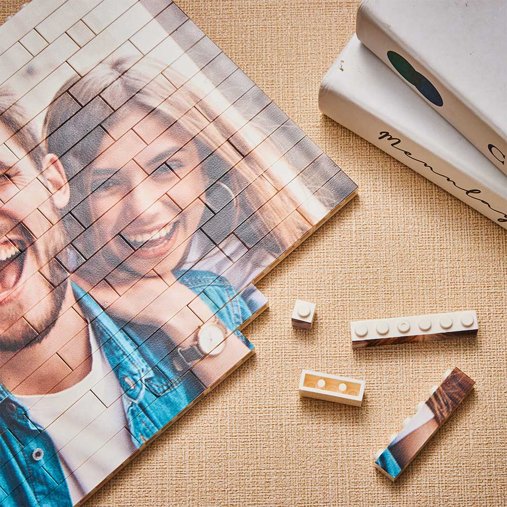 Personalised Photo Building Block Brick You Complete Me - DigiVirt