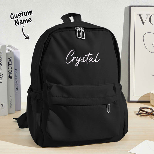 Personalized Backpack with Embroidery Name Child School Bag Back to School Gift for Kids - DigiVirt