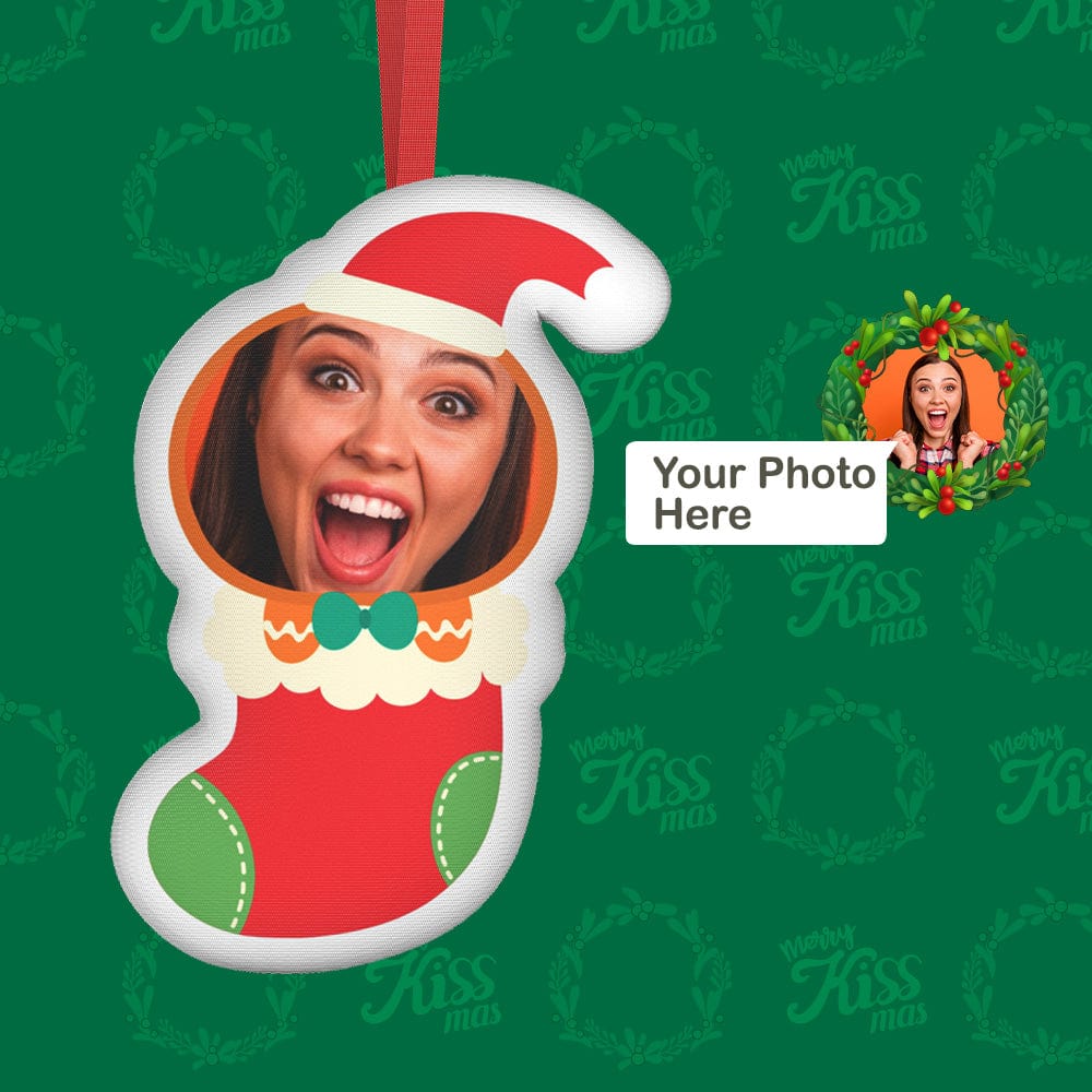 Personalized Christmas Ornament Hanging Doll Christmas Decoration Gift 3 Pcs - DigiVirt