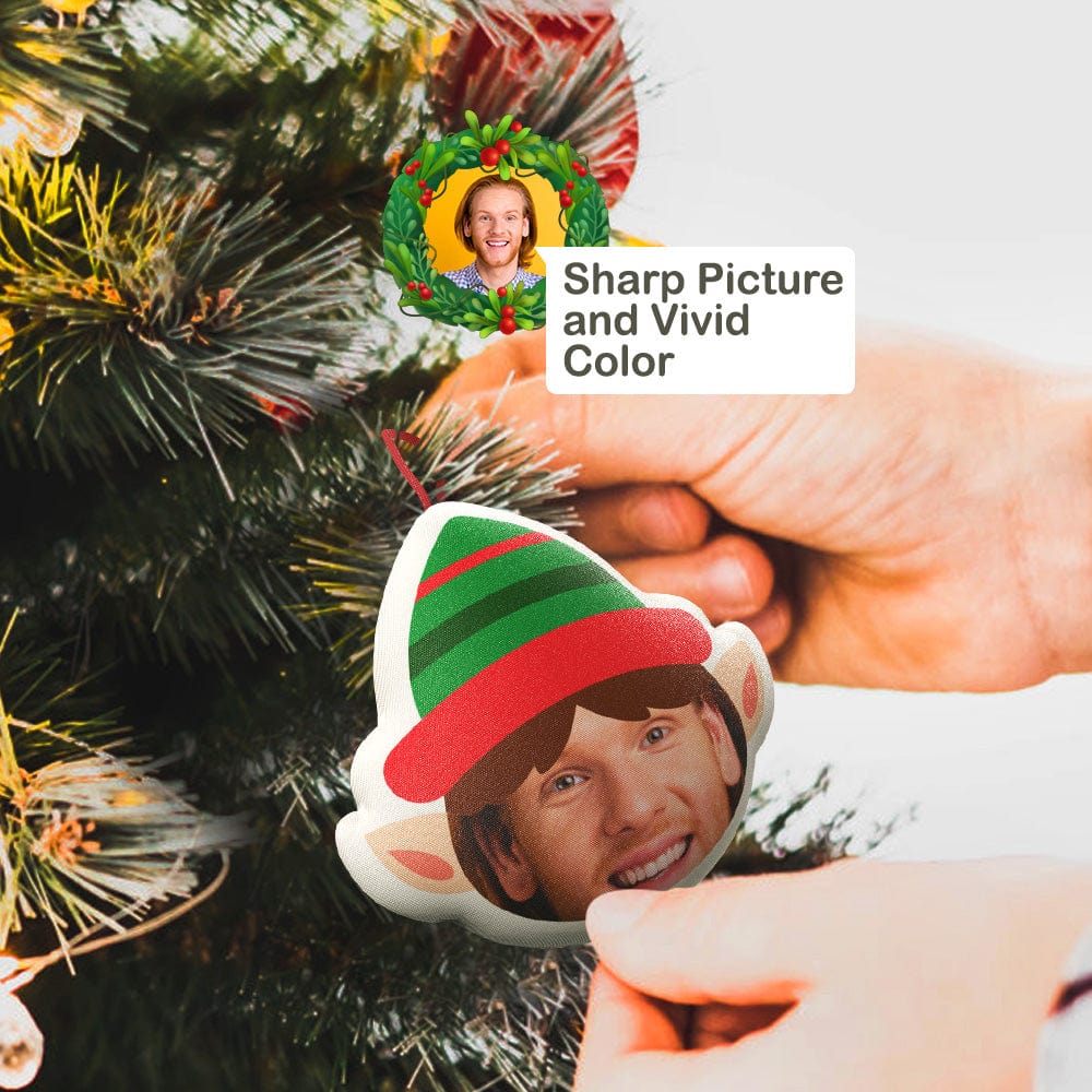 Personalized Christmas Ornament Hanging Doll Christmas Decoration Gift 3 Pcs - DigiVirt