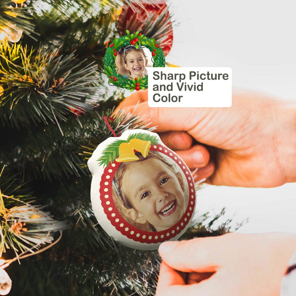 Personalized Christmas Ornament Hanging Doll Christmas Decoration Gift 3 Pcs - DigiVirt