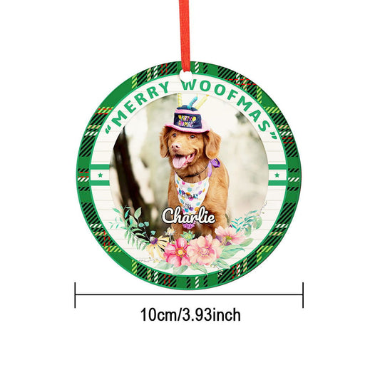 Personalized Christmas Wooden Ornament Wooden Plaque Christmas Gifts - DigiVirt