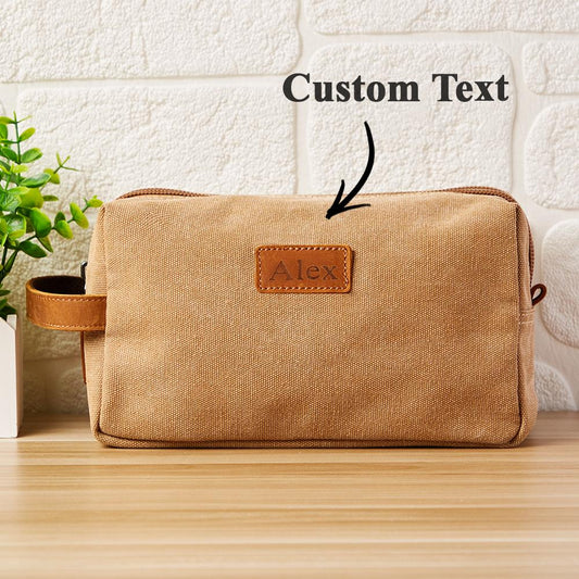 Personalized Engraved Toiletry Bag - Perfect Wedding Gift - DigiVirt
