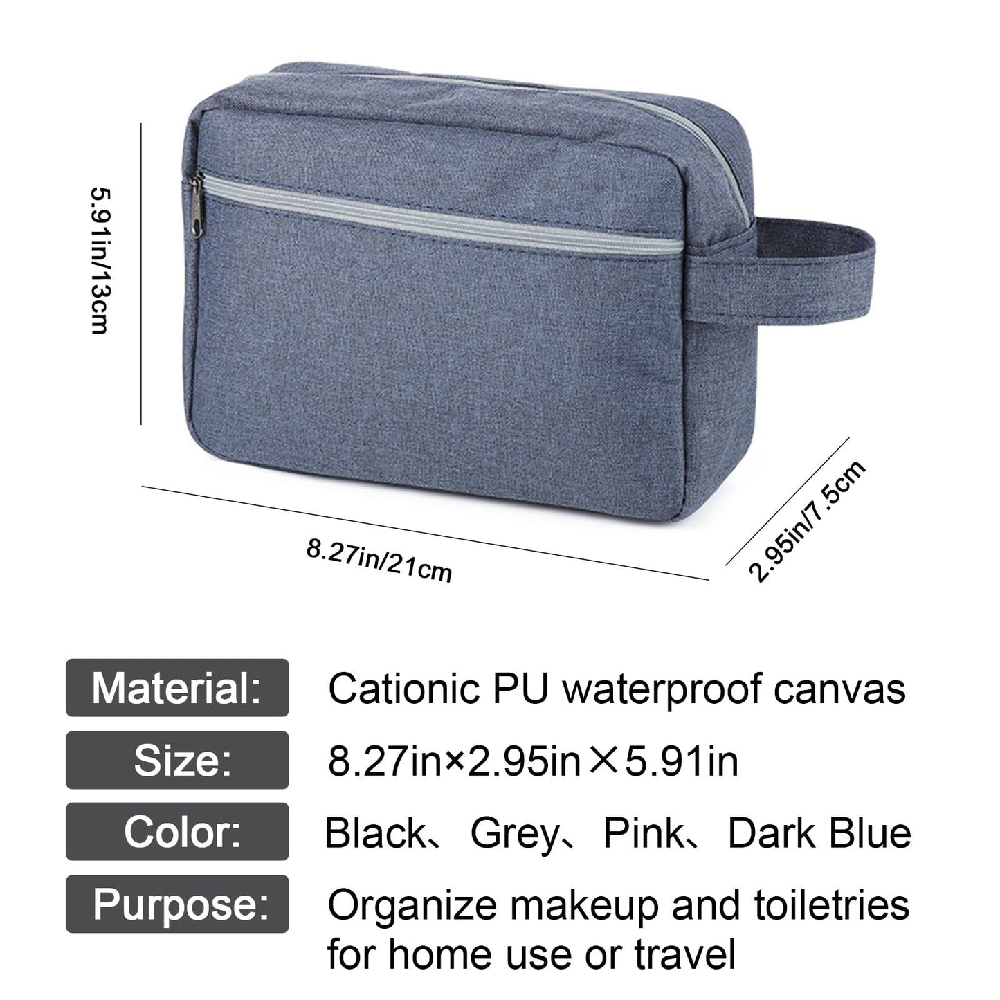 Personalized Leather Toiletry Bag for Men,Custom Engraved Travel Shaving Dopp Kit Bag,Customized Name&Logo Gift for Father,Husband, Boyfriend,Groomsmen,Anniversary,Birthday - DigiVirt