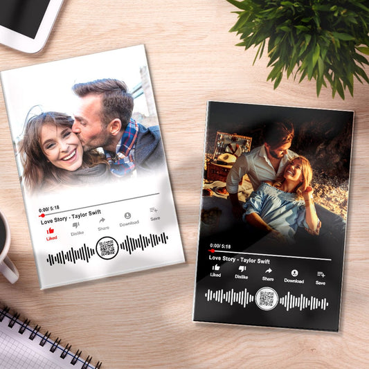 Personalized Music Plaques Photo Plaque Gifts for Couple - DigiVirt