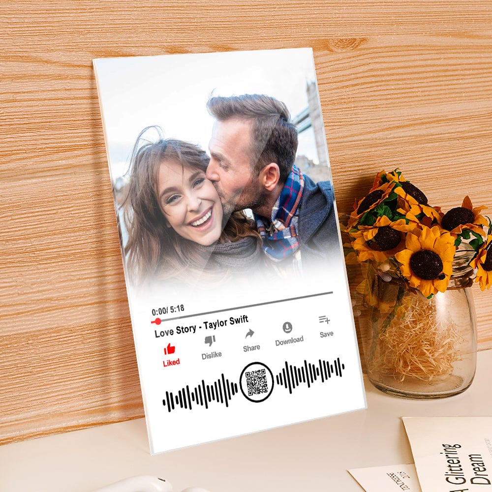 Personalized Music Plaques Photo Plaque Gifts for Couple - DigiVirt